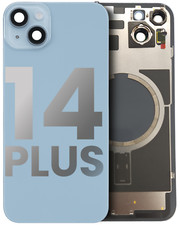 Back Glass With Steel Plate With MagSafe Magnet Pre-Installed For iPhone 14 Plus