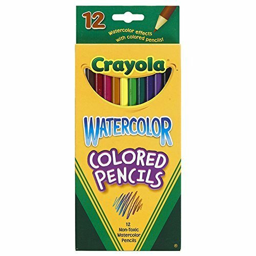 CRAYOLA LLC WATERCOLOR PENCILS 12CT FULL LENGTH (Set of 6) - Picture 1 of 1