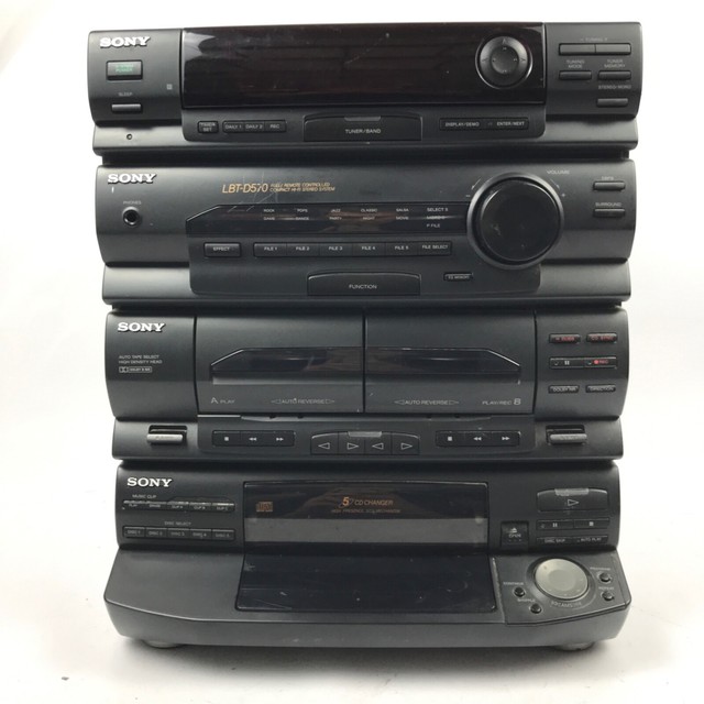 sony compact hi fi stereo system