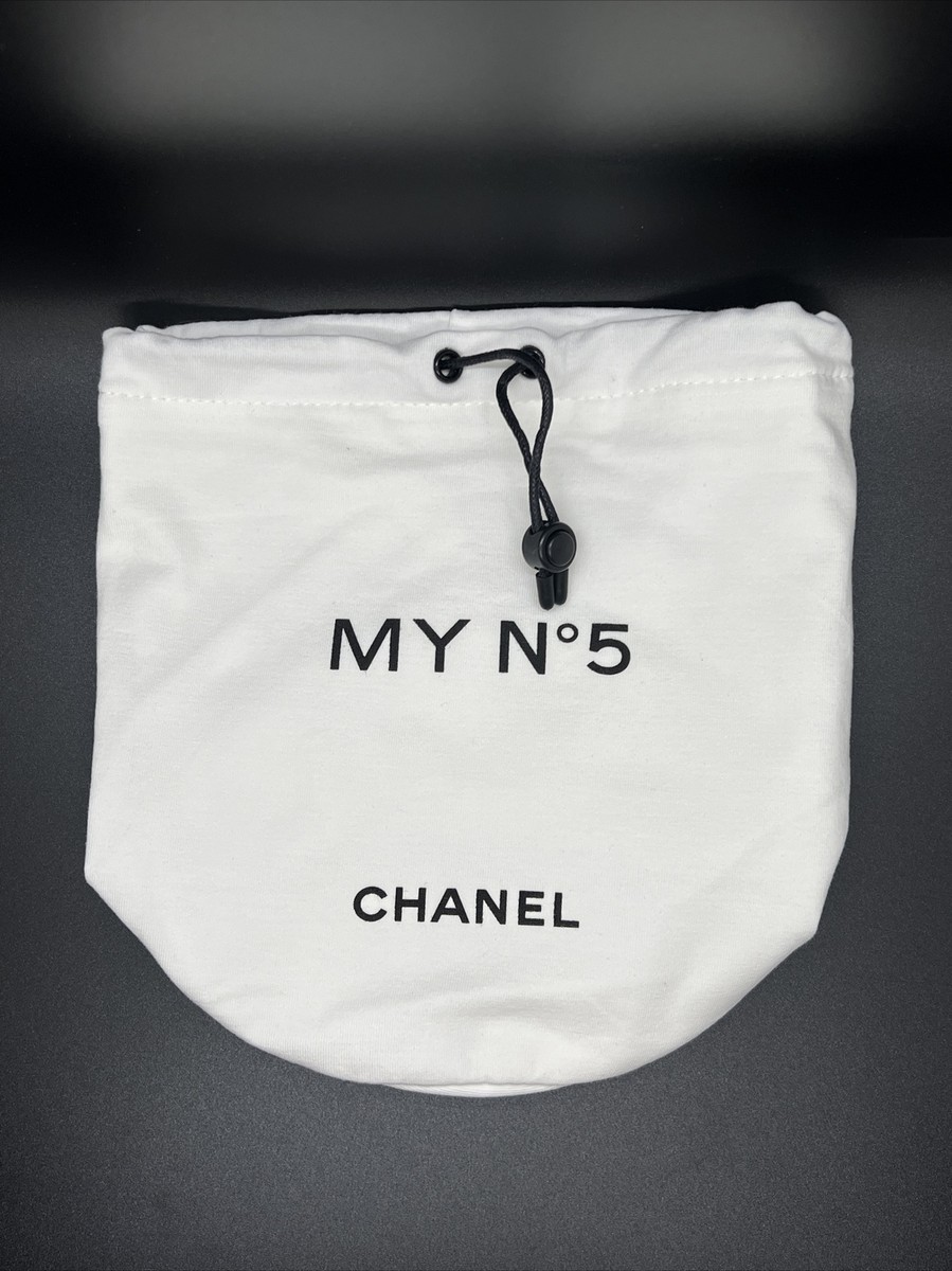 My No 5 CHANEL Drawstring Dust Bag Pouch - Size about 8” x 8
