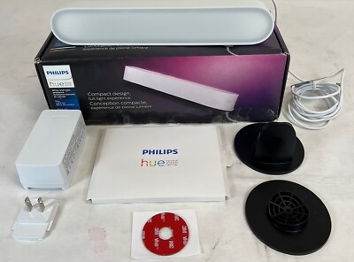 Philips Hue Smart Play Light Bar (1) Base Kit-Color-Changing LED