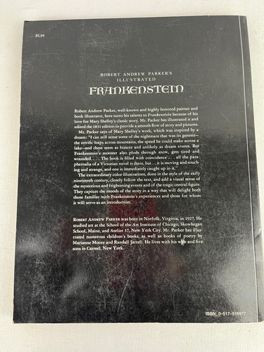 Mary Shelley's FRANKENSTEIN Illustrations by Robert Andrew Parker - Picture 2 of 7