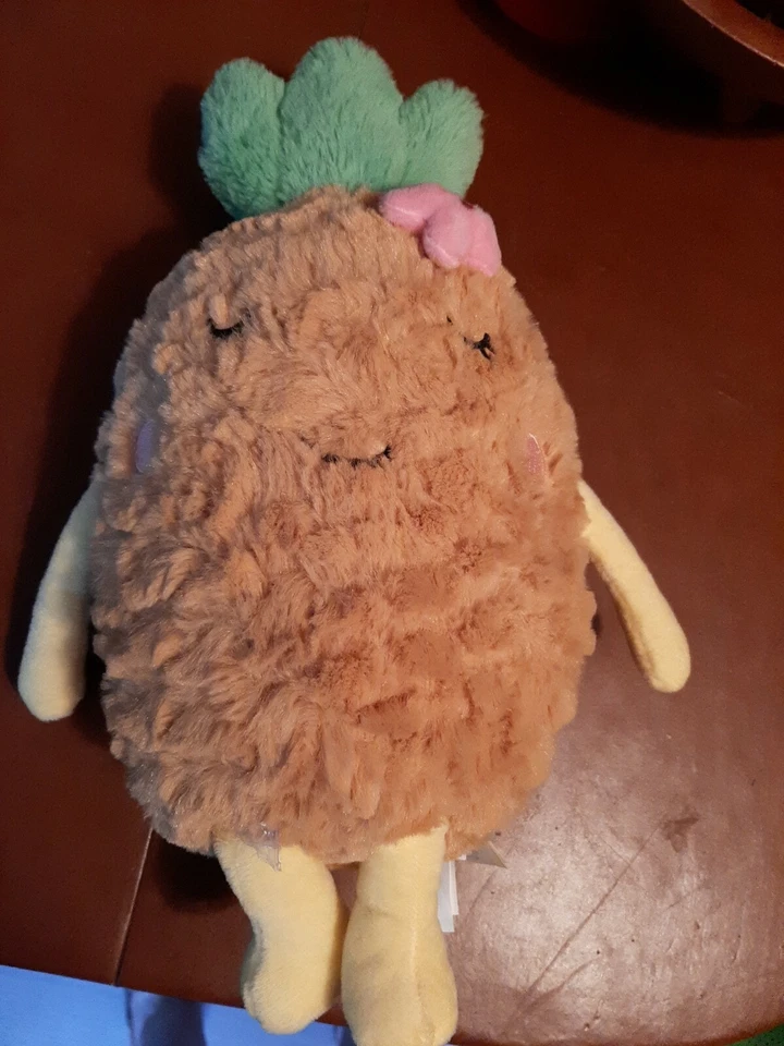 `Primeras Impresiones Peluche Macy's Peluche Piña Flor Bebé Juguete 11" Foto 2 de 4