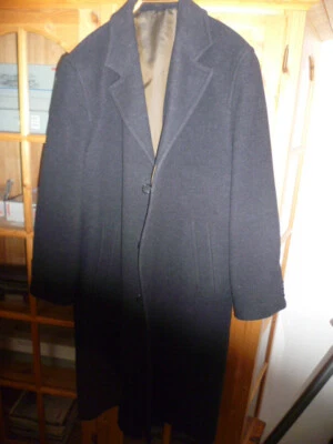 Jugend Mantel Herren 48/50 in schwarz/grau C.A.N.D.A. hinter Schlitz - Bild 1 von 2