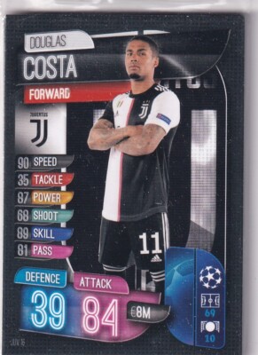 Topps Match Attax Champions League 19/20 Nr. JUV 16 Douglas Costa