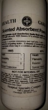 HEALTH GARDS Scented Absorbent Powder Hospital Specialty Company 08160
