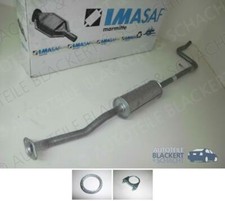 IMASAF Auspuff Mitteltopf+Anbauteile für Citroen C3+Pluriel 1.4+Bivalent -2005