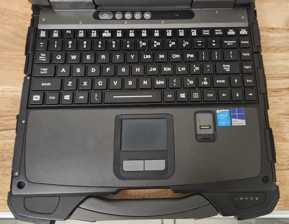 Getac B300 G5 Rugged Touch 13.3" i5-4300M 4GB RAM w/dock (No HDD/No Battery) - Image 2 of 4