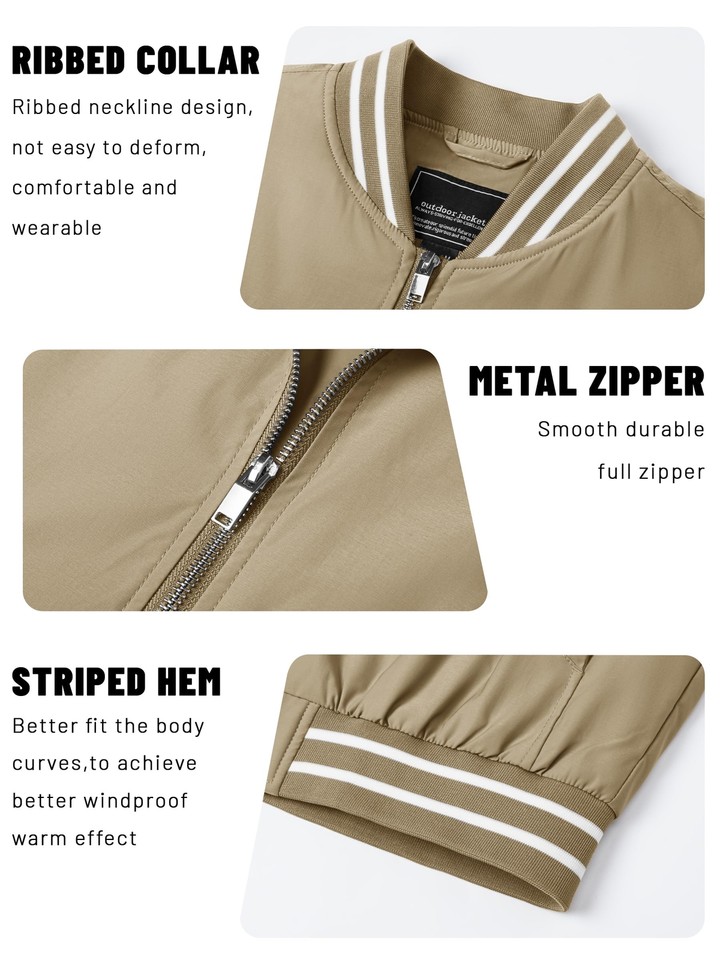 MENS BOMBER JACKET WISE WINGS main image 1