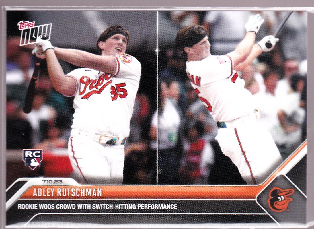 topps now ラッチマン Adley Rutschman #557 2023 Topps Now ADLEY RUTSCHMAN #557 - PSA-10 - RC