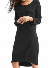 NWOT Gap Relaxed midi sweater dress, True Black SIZE XS           -358748 /N0825