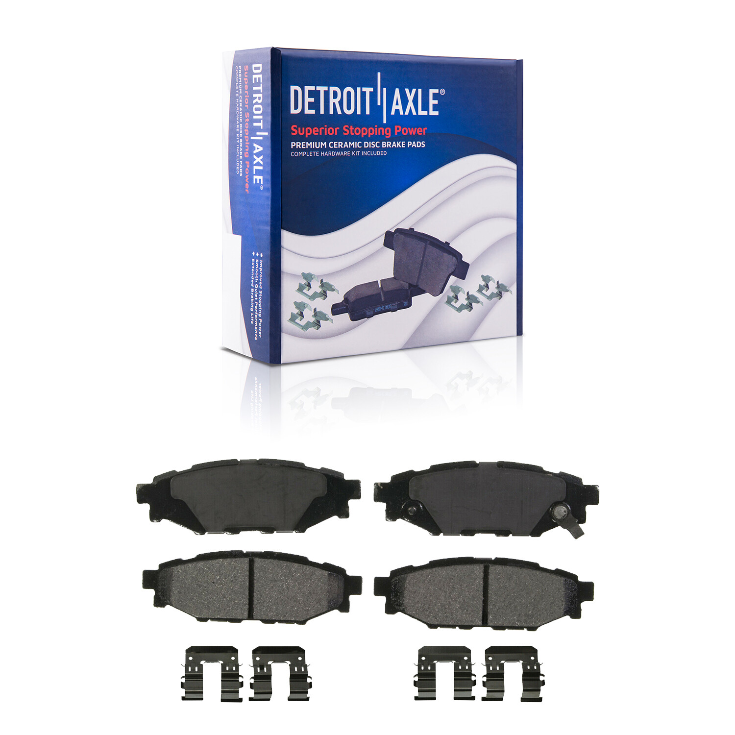 Complete Front Brake Kit For Subaru Impreza & BRZ – Includes 10.91" Coated Rotors & Ceramic Pads
