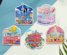 Shanghai Fridge Magnets Home Decor Refrigerator Stickers China Souvenir Gift