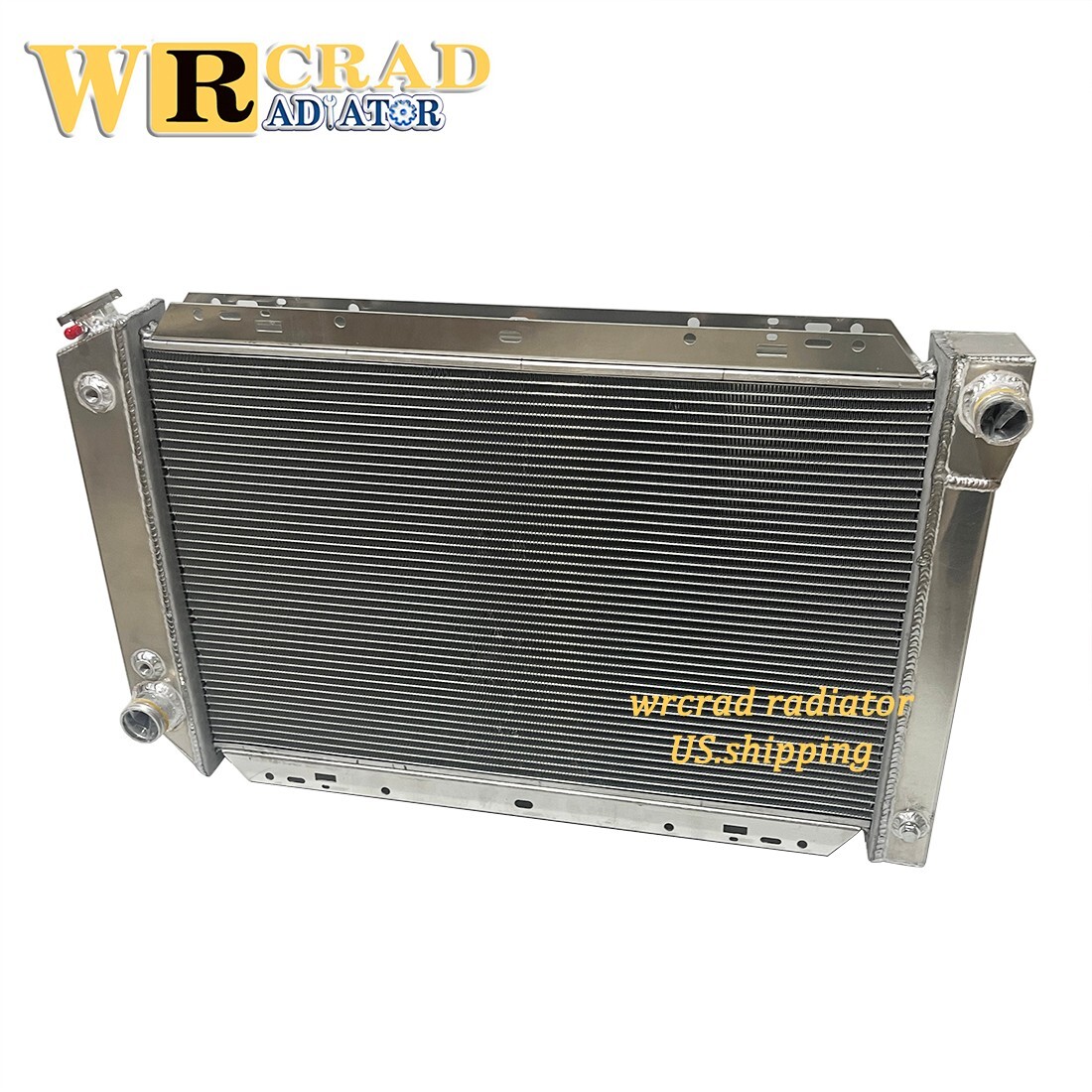 801 Ford Radiator Replacement Full Aluminum Radiator For 1980-1984 Ford F150/250/350 Bronco 5.0L 5.8L ...
