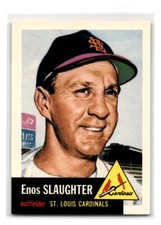 1991 Topps Archives 1953 - #41 - Enos Slaughter - St. Louis Cardinals