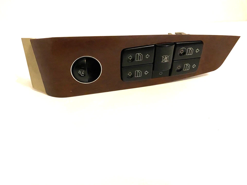 Interruptor de ventana eléctrica maestro Mercedes Benz Clase S S500 S430 S600 S55 2003-2006 Foto 4 de 4