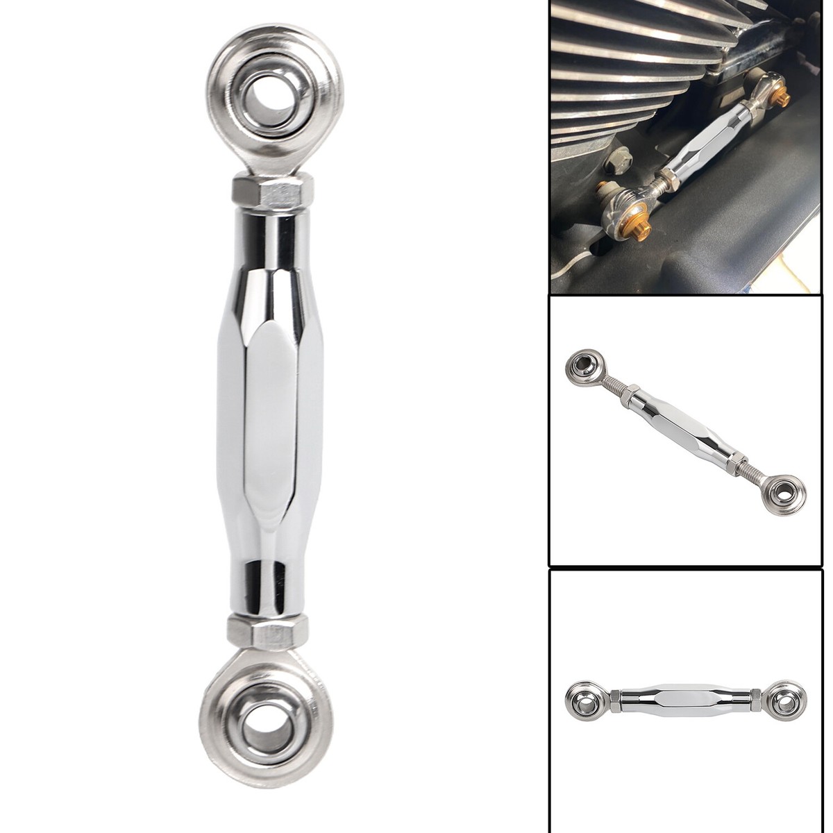 CNC Mid-Control Shift Linkage Rod For Harley Dyna Low Rider Super