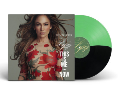 Jennifer Lopez GREEN & BLACK VINYL This is me Now LP 12'' NEW & SEALED Limited