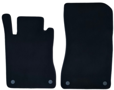Front Car Floor Mats Velour For Mercedes E-Class W211 Waterproof Carpet Liners