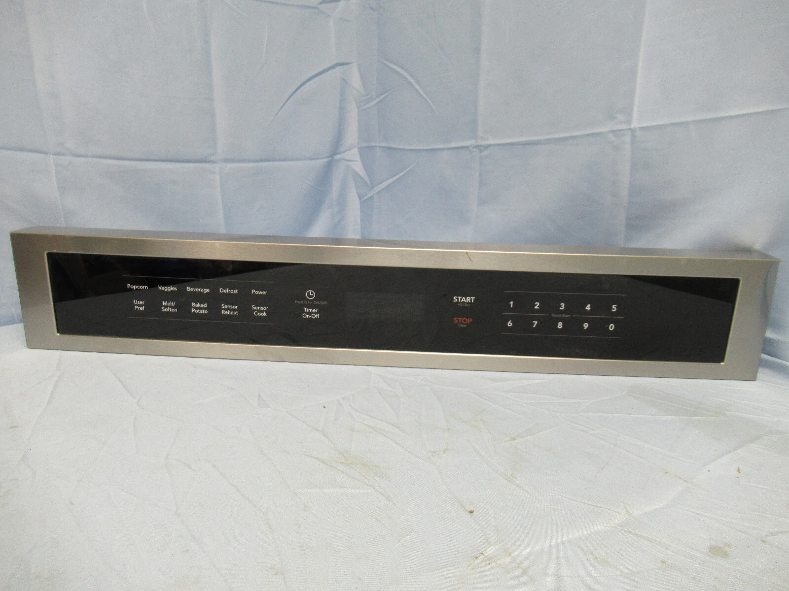 Frigidaire 30" Built-In Microwave Control Panel 5304531640 *scratches (Lot #123)