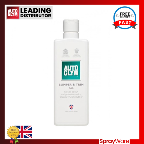 Autoglym Bumper & Trim Gel Restores Protects Plastic Vinyl Bumper Car