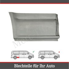 VW T5 Transporter Lang 2003-15 Seitenteil Reparaturblech Hinten Kotflügel Rechts