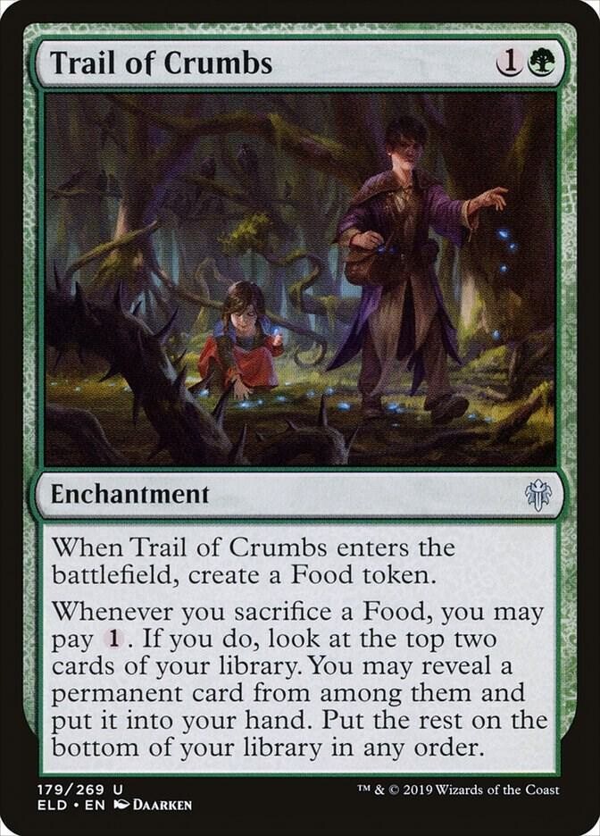 TRAIL OF CRUMBS 179 Throne of Eldraine MTG Magic NM