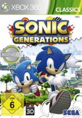 XBOX 360 Sonic Generations Deutsch OVP  
