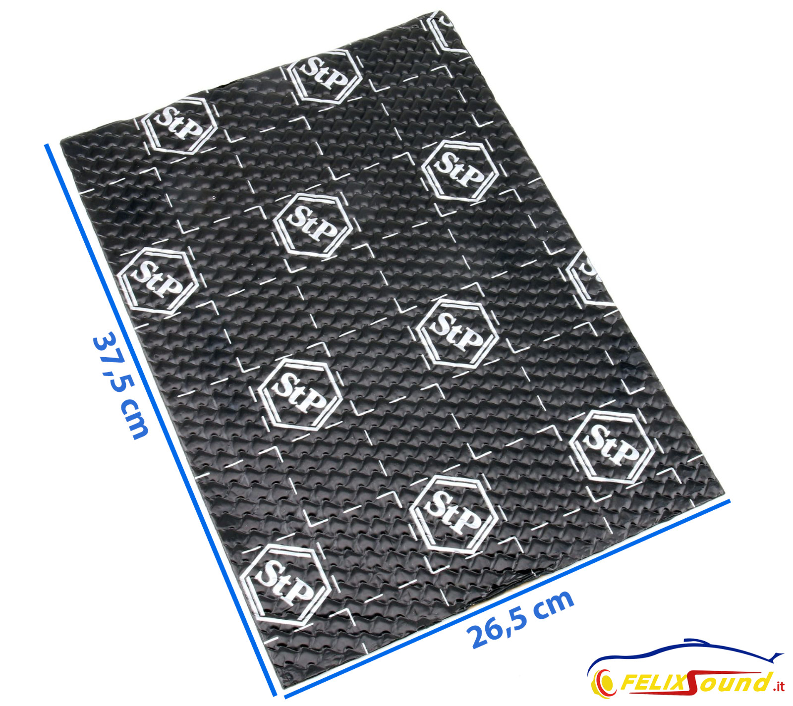 Insonorizzazione Camper STP Black Silver Alubutyl 1.8mm Anti-Vibrazione