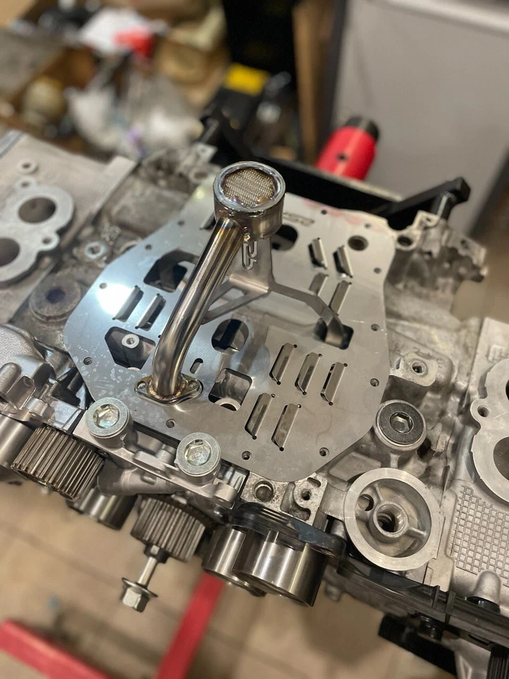 2SP Ultimate Oil Pickup + Oil Pan Baffle + Windage Tray Kit for EJ25 Subaru - Image 2 of 4