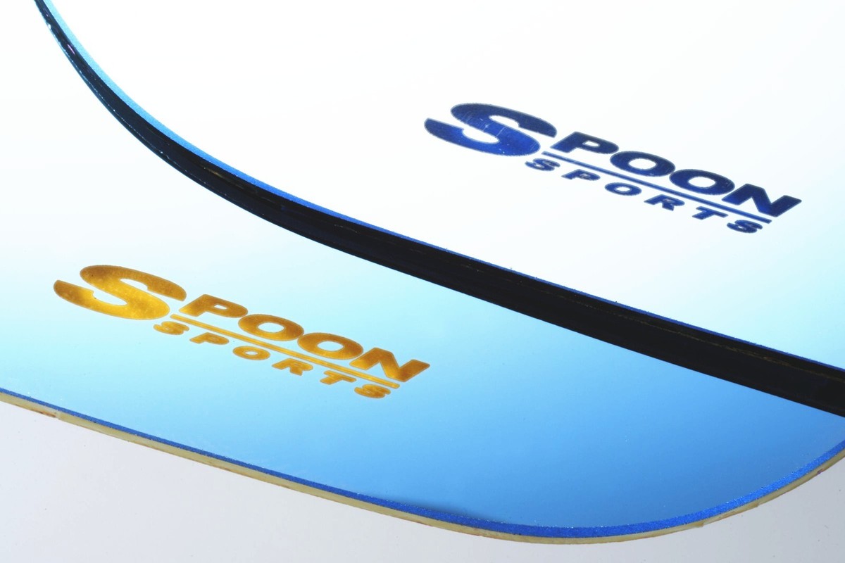 SPOON SPORTS CIVIC FD2 Type-R Door Side Blue Mirror Lens Set | eBay