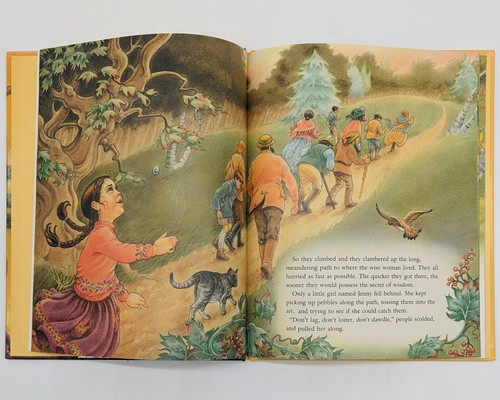 The Wise Woman and Her Secret by Eve Merriam art by Linda Graves 1991 - Picture 4 of 8