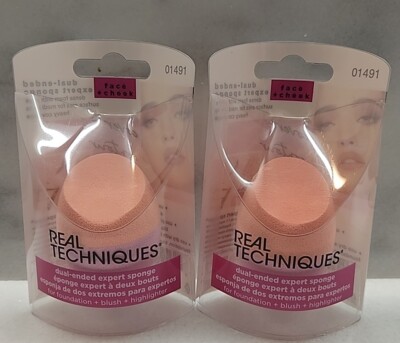 2 Real Techniques Dual-ended expert sponge #01491