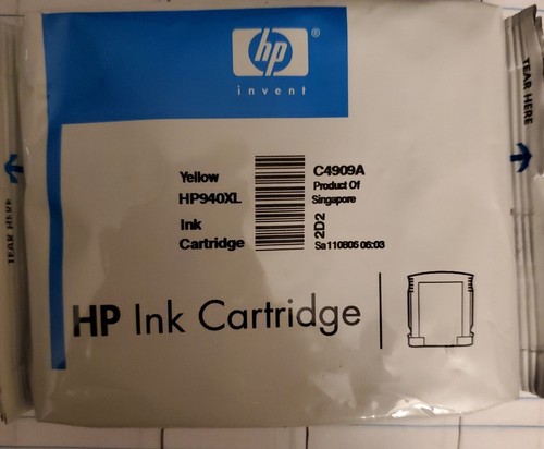 New Genuine HP OFFICEJET PRO 940XL Yellow Ink - Picture 4 of 5