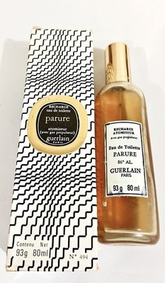 Guerlain Parure EDT 80 ml/93g Original Formula 1969 Deodorant Spray Ultra Rare  