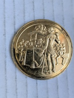 1973 Royal Mint American Revolution 92.5% Silver Freedom Medal 0.925oz ASW