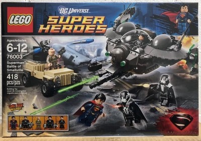 LEGO DC Super Heroes 76003 Battle of Smallville 418pc Brand New Sealed Retired