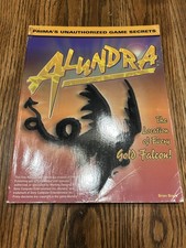 Alundra Prima’s Unauthorized Game Secrets Strategy Guide PS1 1997 Game Guide 