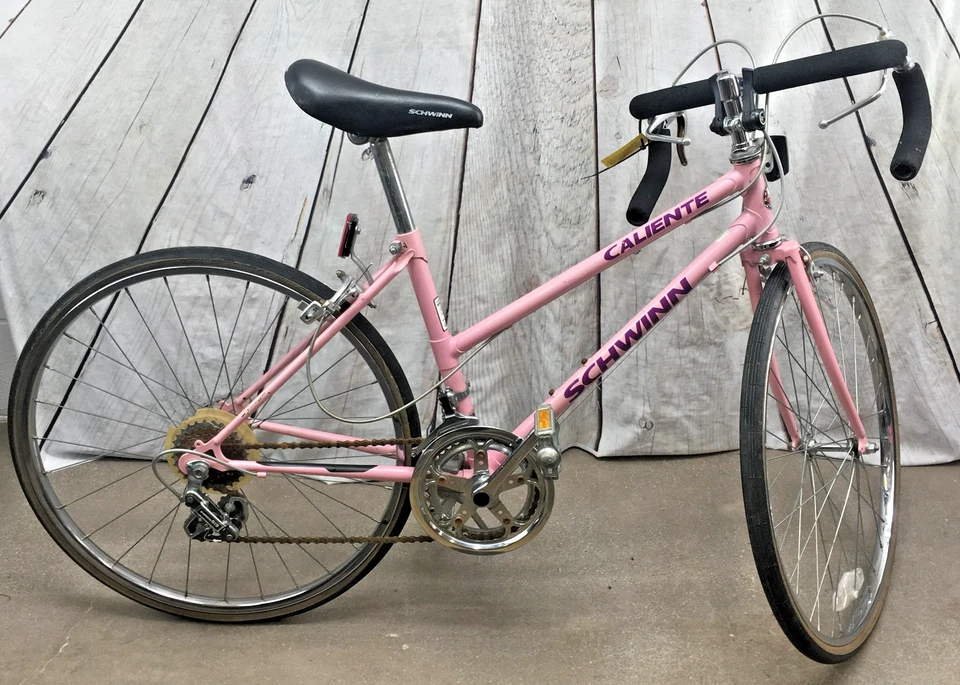 Vintage Schwinn Caliente Junior Touring Bike 20" frame Pink - Image 4 of 4
