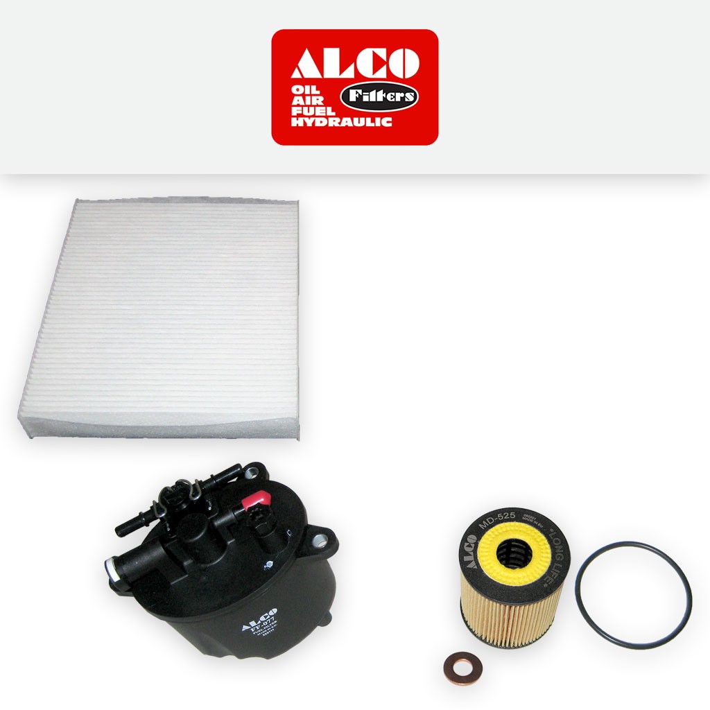 SERVICE KIT for FORD MONDEO MK4 2.2 TDCI ALCO OIL FUEL CABIN FILTERS (2008-2014)