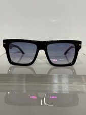 Carrera 305S 807YBSquare Black Acetate Blue Gradient Sunglasses
