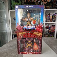 HE-MAN vs VECNA-STRANGER THINGS x MASTERS OF THE UNIVERSE FIGUREN SET OVP MATTEL