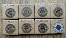 Lot 8 small bars LOccitane soap new 1.7oz 50g...