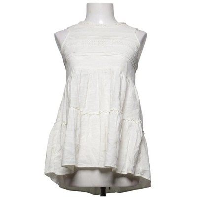 True Craft, Top, Größe: XS, Weiß, Baumwolle, Einfarbig, Damen #EyN