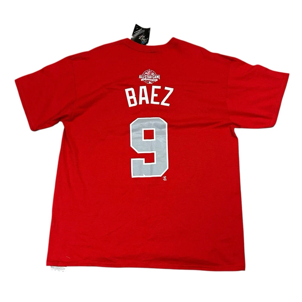 Majestic Javier Baez MLB All Star Game 2018 T-Shirt Mens XL Washington Cubs New - Image 3 of 4