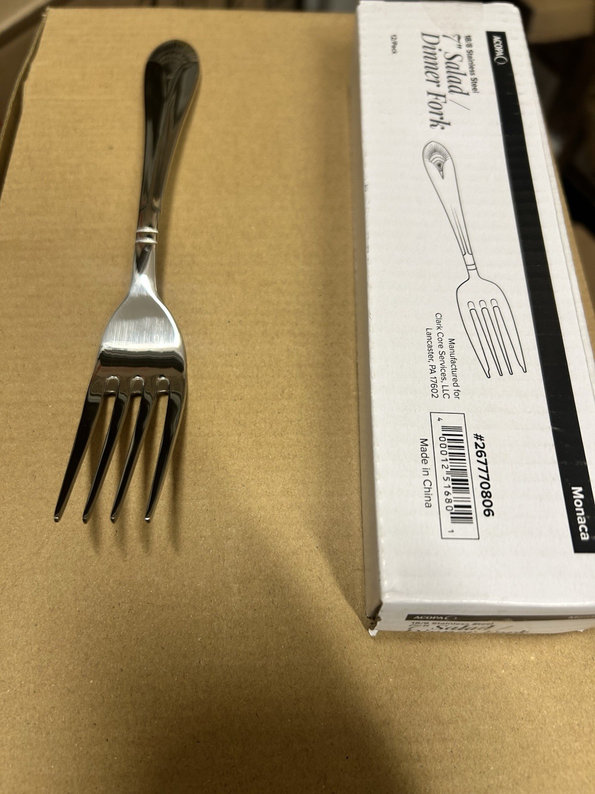 7 Inch Salad Dinner Fork