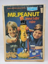 Vintage 1967 Mr. Peanut Peanut Butter Maker Emenee  with Original Box Nice