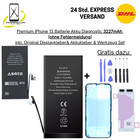 Für iPhone 13 Batterie Akku Premium Diagnostik Battery Accu 3227mAh + Zubehör