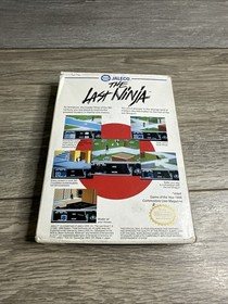 The Last Ninja NES Has Inserts No Manual Authentic  *Box Issues