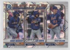 2021 Bowman Talent Pipeline Atomic Refractor /150 Luis Carpio Ronny Mauricio 5h0